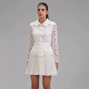 Self-Portrait Mini Dress